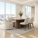 Cocoa - Swivel Barrel Chair With 360° Rotation - Ivory Bernards Furniture
