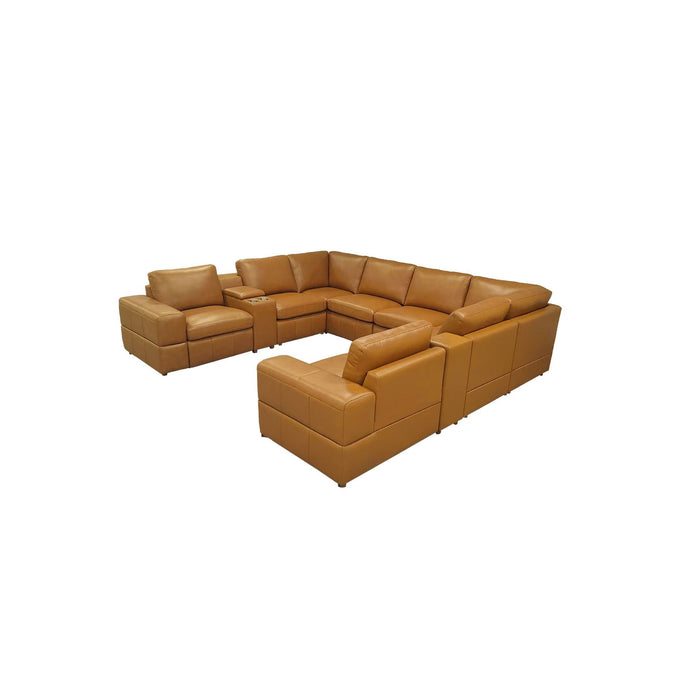 Modular Sectional With Large Square Arms Home Essentials