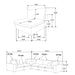 Ridgemont - Sectional Sofa Furniture Max