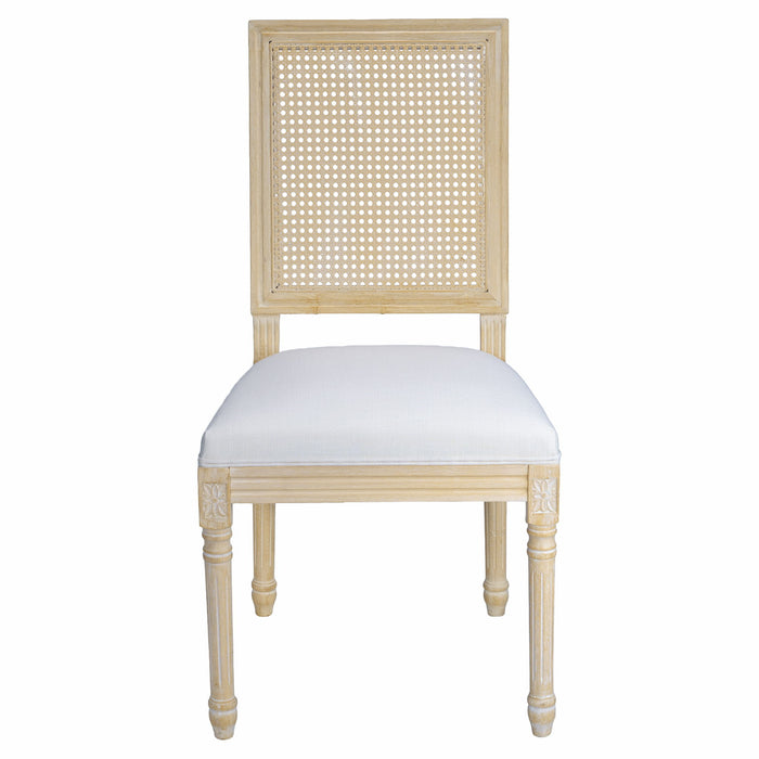 Dining Chairs With Square Back (Set of 2) Home Essentials