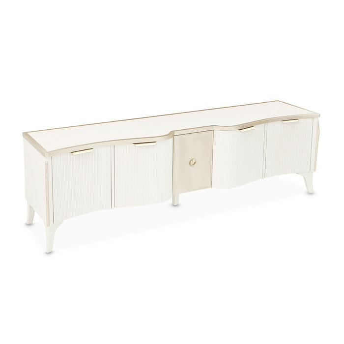 La Marisia - Media Cabinet - Creamy Pearl