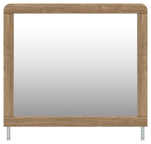 Gramburg - Bedroom Mirror - Warm Natural Brown Signature Design by Ashley®