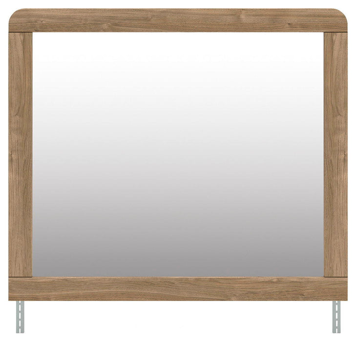 Gramburg - Bedroom Mirror - Warm Natural Brown Signature Design by Ashley®