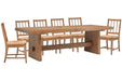 Lindon - Trestle Dining Table Set Magnussen Furniture