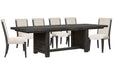 Plum Creek - 7 Piece Extendable Trestle Dining Table Set Magnussen Furniture
