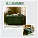 Square Tufted Storage Ottoman With Nailhead Trim Home Essentials