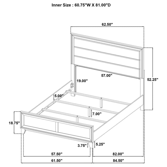 Anza - Bed Furniture Max
