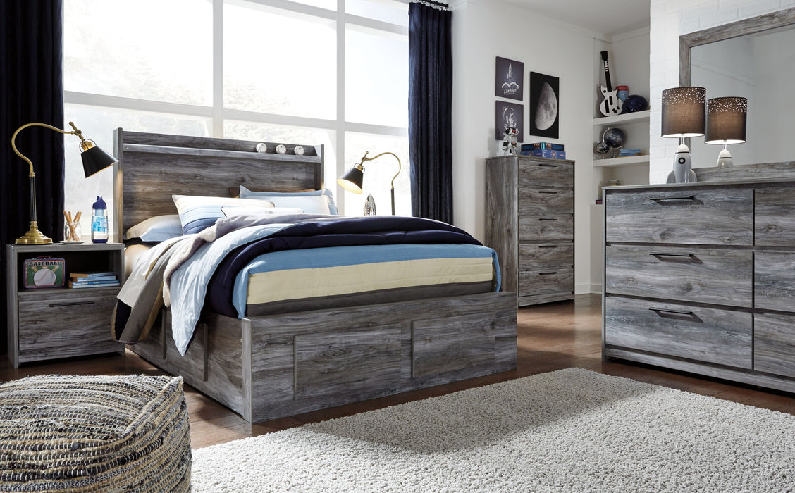Baystorm - Panel Bedroom Set - Gray Signature Design by Ashley®