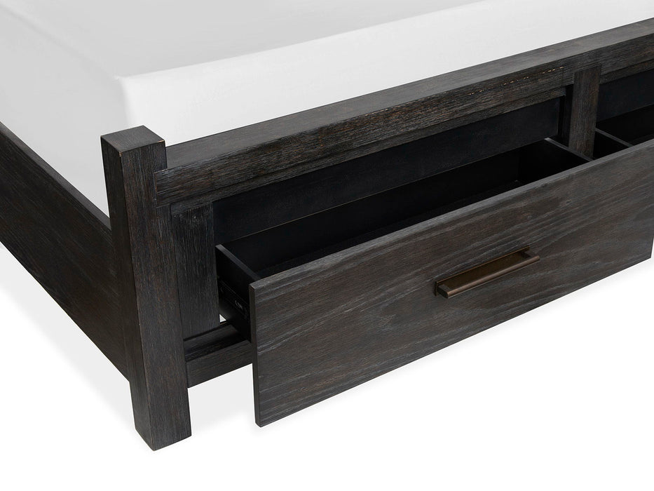 Plum Creek - Upholstered Panel Storage Bed Magnussen Furniture