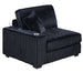 Contemporary Style Chair With Cup Holder Armrest Home Essentials