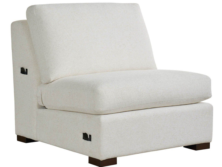 Anna - Armless Chair - White