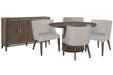Kavanaugh - Extendable Round Dining Table Set Magnussen Furniture