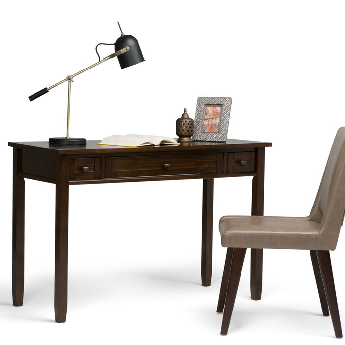 Warm Shaker - Desk - Tobacco Brown Simpli-Home