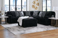 Midnight-Madness - Sectional Set Signature Design by Ashley®