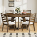 Round Dining Table Set For 4 With Chairs Hearth and Haven