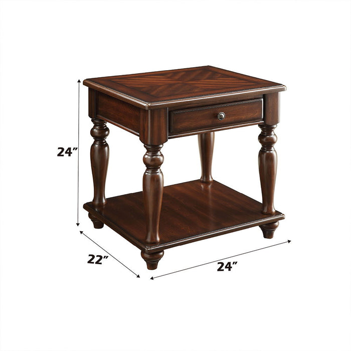 Farrel - End Table - Walnut