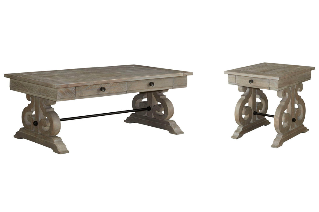 Tinley Park - Rectangular Cocktail Table Set Magnussen Furniture