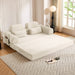 Convertible Sleeper Sofa With & Side Storage Pocket, Foldable Upholstered Couch For Living Room Home Essentials