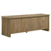 Dreydon - 4 Door TV Stand With Adjustable Shelves And Cable Management - Light Brown Furniture Max
