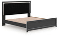 Zuraleus - Upholstered Panel Platform Bed With Roll Slats Signature Design by Ashley®