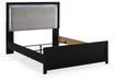 Maeling - Upholstered Panel Bed Signature Design by Ashley®