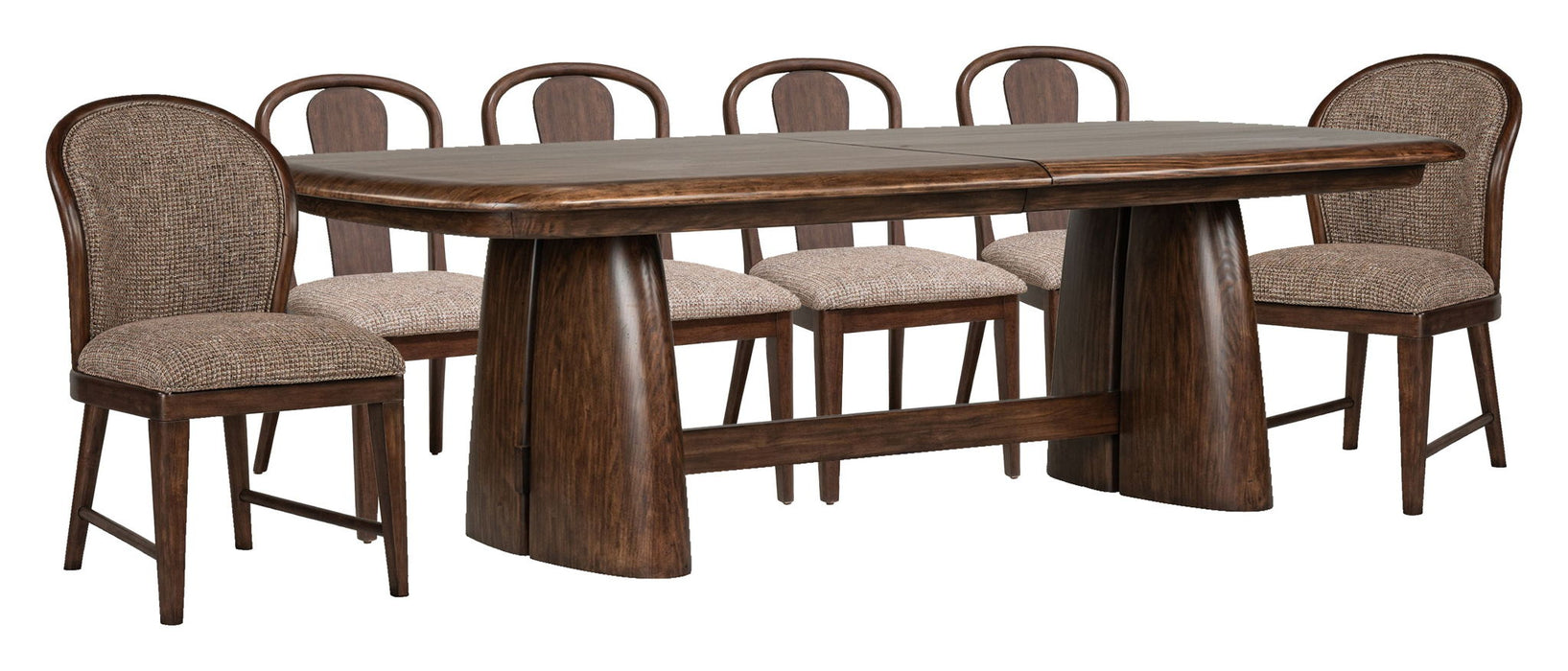 Belville - Extendable Trestle Dining Table Set Magnussen Furniture