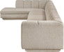 Modari - Sectional - Beige Meridian Furniture
