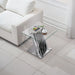 Table With Twisted Fan Shaped Legs Home Essentials