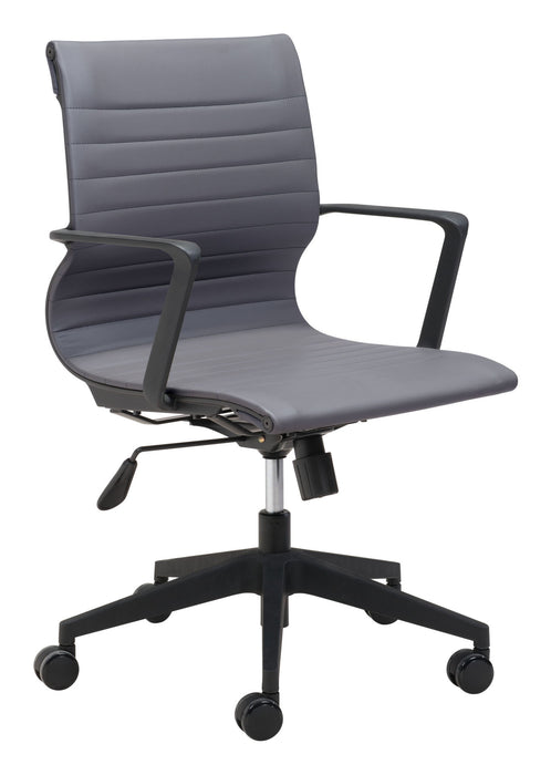 Stacy - Office Chair - Dark Gray Zuo Modern