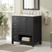 Bathroom Vanity With Sink Top, Bathroom Vanity Cabinet With 2 Doors And 2 Drawers, Open Shelf Hearth and Haven