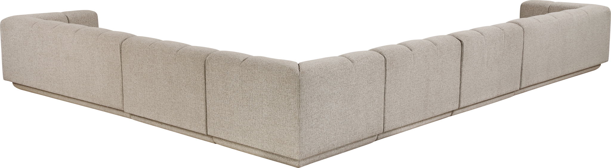 Modari - Sectional - Beige Meridian Furniture
