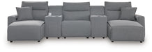 Modmax II - Reclining Sectional - Salt And Pepper Signature Design by Ashley®