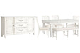 Willowbrook - Extendable Rectangular Dining Table Set Magnussen Furniture
