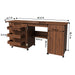 Foldable Sewing Table With Locking Casters Home Essentials
