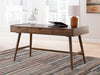 Lyncott - 3 Pc. - Home Office Desk, Chair, Bookcase - Brown Signature Design by Ashley®