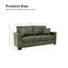 2 Seater Sofa For Living Room Home Essentials