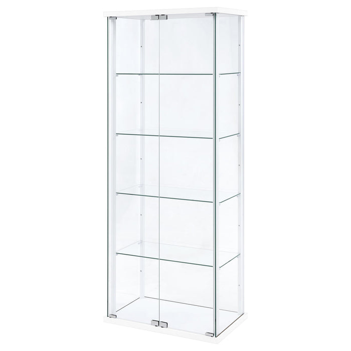 Hyacinth - 4 Shelf Curio Cabinet Furniture Max