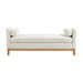 Upholstered End Of Bed Bench With Arms & 2 Bolsters For Bedroom Home Essentials
