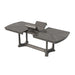 Arcus - Rectangular Dining Table With Butterfly Leaf - Charcoal Gray Home Essentials