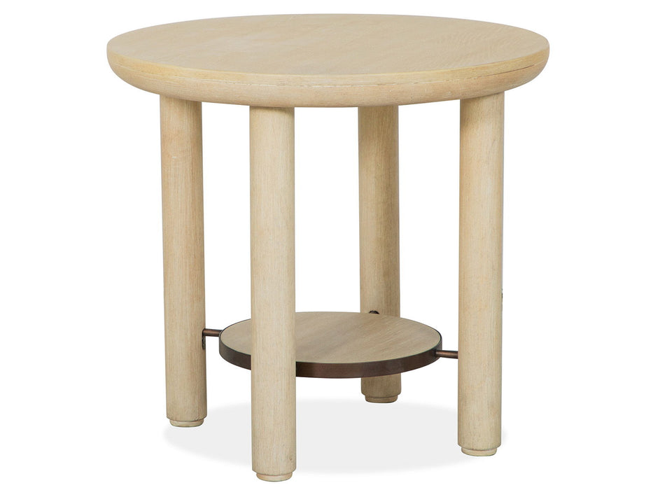 Sunset Cove - Round End Table Magnussen Furniture