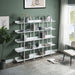 Vintage Industrial 5 Tier Bookcase Hearth and Haven