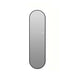 Capsule Shaped Dimmable LED Full Length Wall Mirror With Frame - Silver Daily Nest