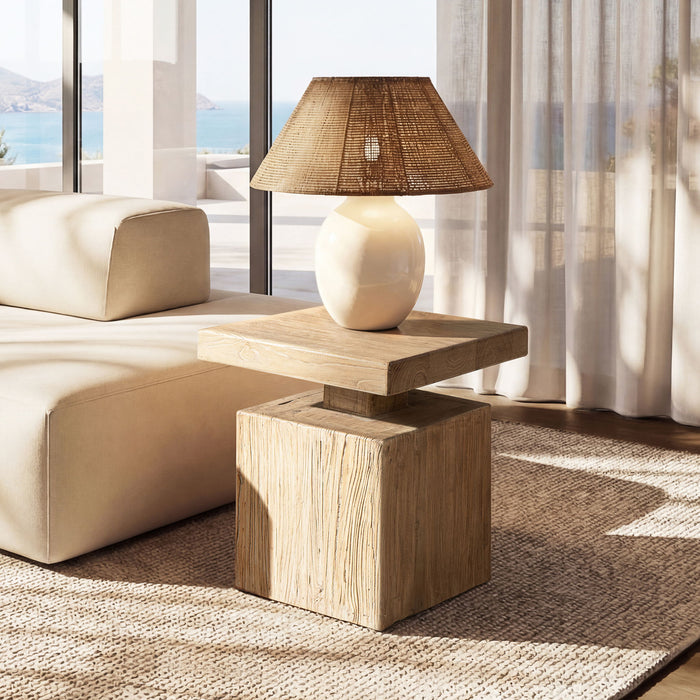 Calder - Square Side Table - Natural Jennifer Taylor Home