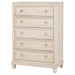 Wedner - 5 Drawer Chest - Oak Furniture Max
