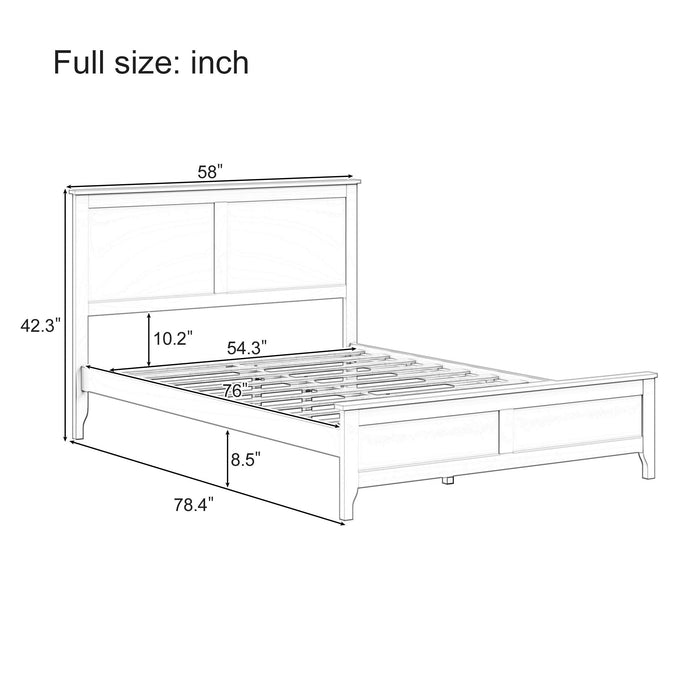 Modern Platform Bed Hearth and Haven
