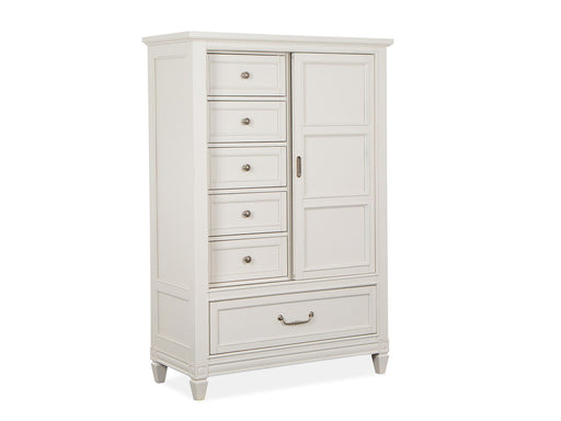 Willowbrook - Door Chest - Egg Shell White With Slight Rub Through Magnussen Furniture