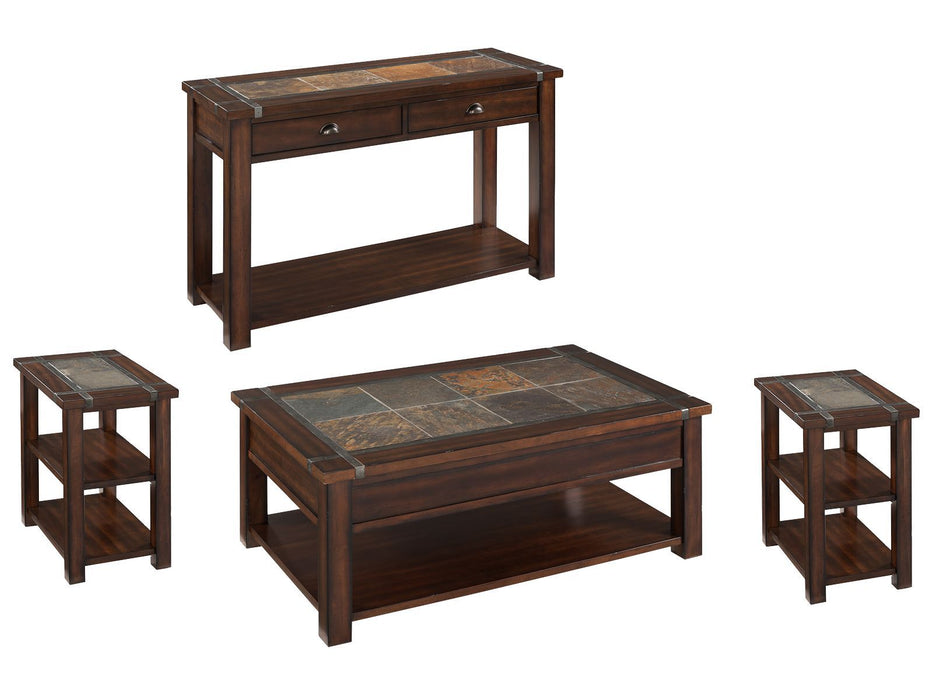 Roanoke - Rectangular Lift Top Cocktail Table Set Magnussen Furniture