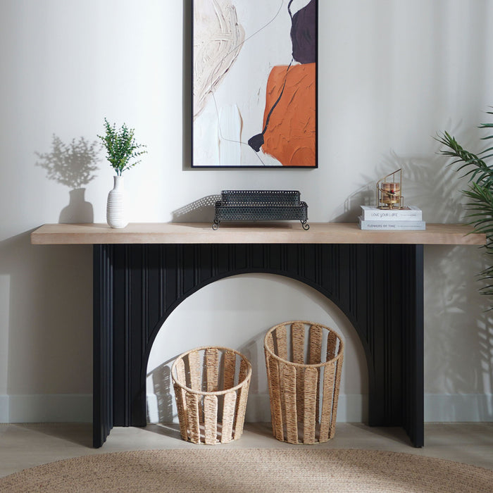 Arch Fluted Table Home Essentials