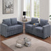 Modern Style 2 Piece Sofa Set With Cup Holders & Charging Port Home Essentials