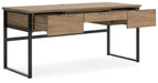 Montia - Home Office Desk - Light Brown Signature Design by Ashley®
